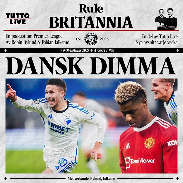 cover art for RULE BRITANNIA #46 - DANSK DIMMA
