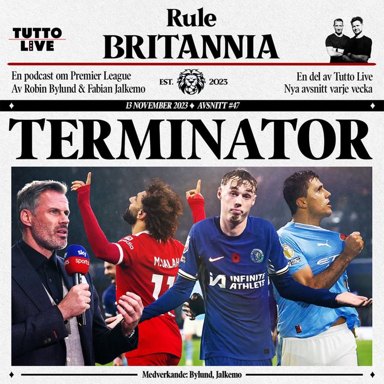 cover art for RULE BRITANNIA #47 - TERMINATOR