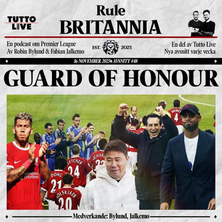 cover art for RULE BRITANNIA #48 - GUARD OF HONOUR