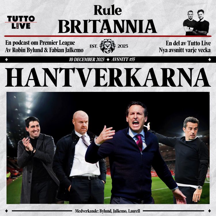cover art for RULE BRITANNIA #55 - HANTVERKARNA