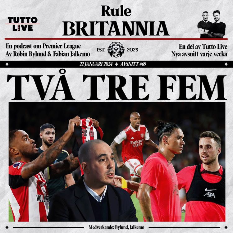 cover art for RULE BRITANNIA #69 - 2-3-5