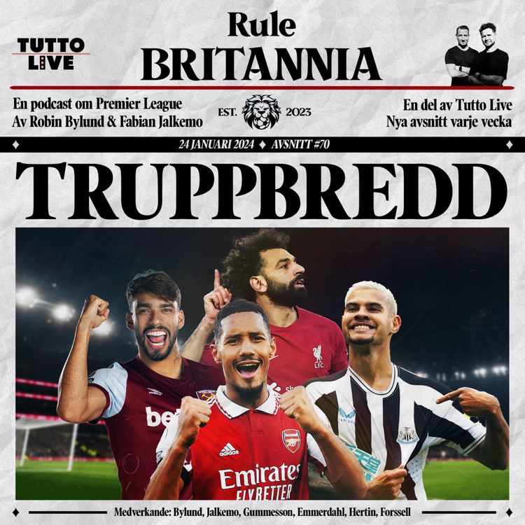 cover art for RULE BRITANNIA #70 - TRUPPBREDD