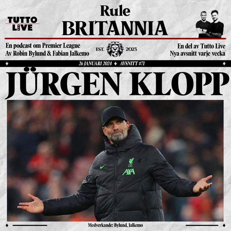 cover art for RULE BRITANNIA #71 - KLOPP SPECIAL