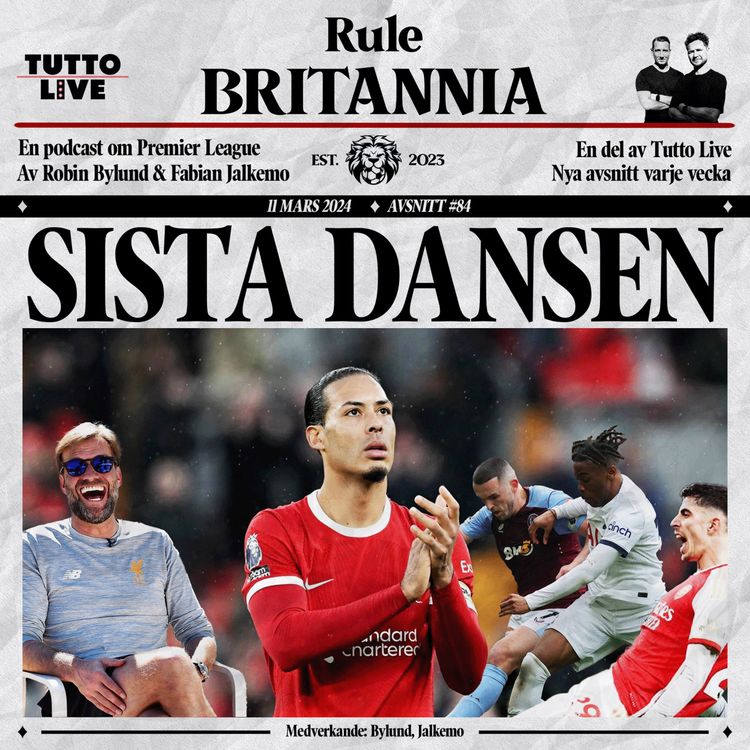 cover art for RULE BRITANNIA #84 - SISTA DANSEN