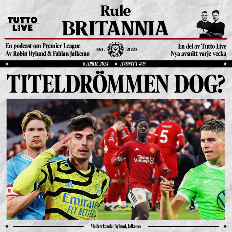 cover art for RULE BRITANNIA #93 - TITELDRÖMMEN DOG?