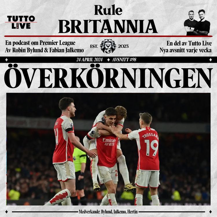 cover art for RULE BRITANNIA #98 - ÖVERKÖRNINGEN