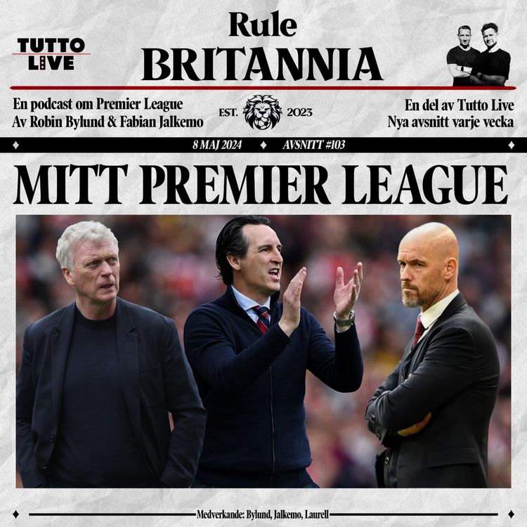 cover art for RULE BRITANNIA #103 - MITT PREMIER LEAGUE