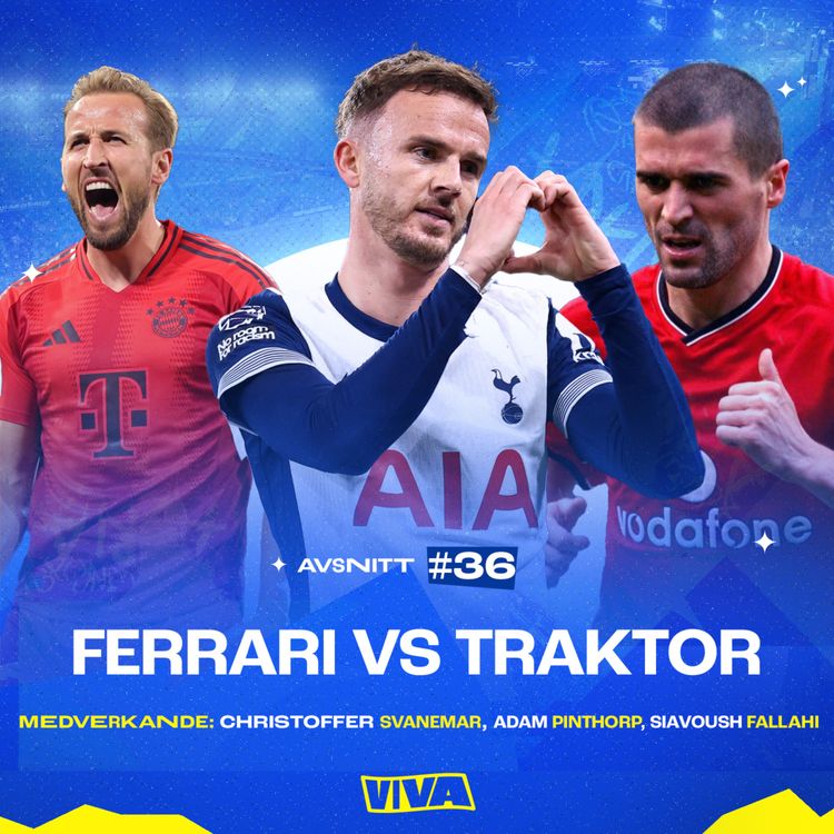 cover art for #36 - Ferrari vs traktor