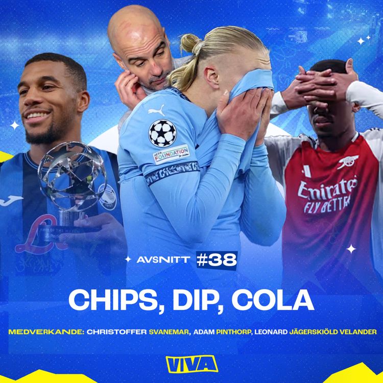 cover art for #38 - Chips, dip, cola