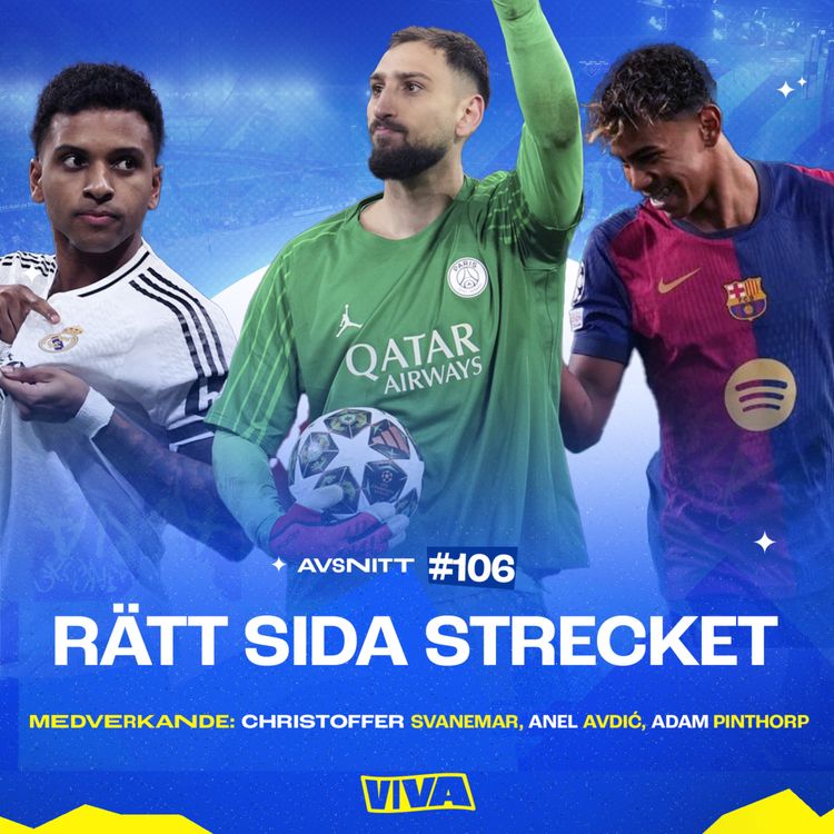 cover art for #106 - Rätt sida strecket