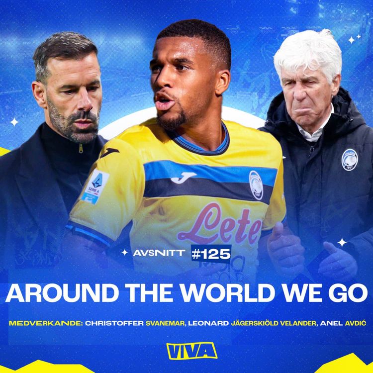 cover art for #125 - Around the world we go