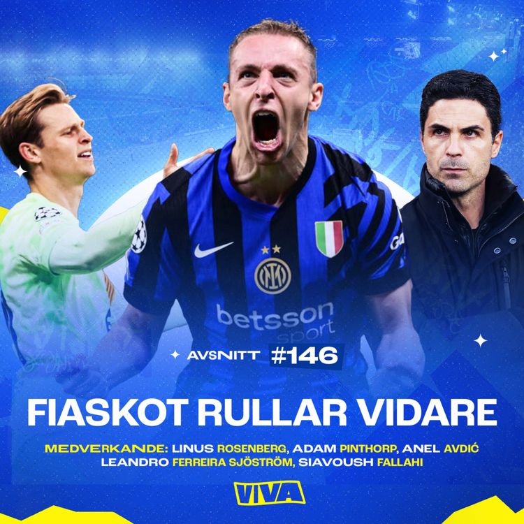 cover art for #146 - Fiaskot rullar vidare