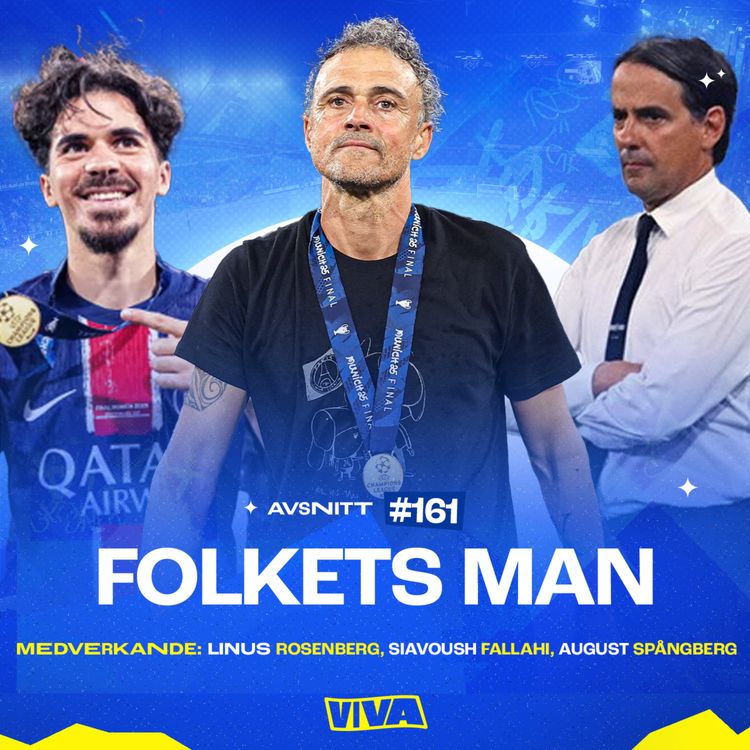 cover art for #161 - Folkets man