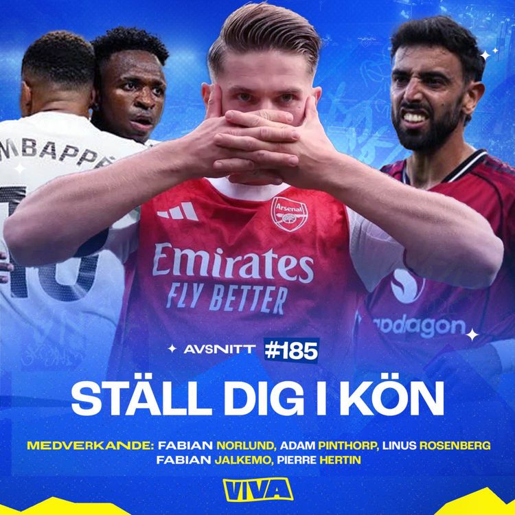 cover art for #185 - Ställ dig i kön