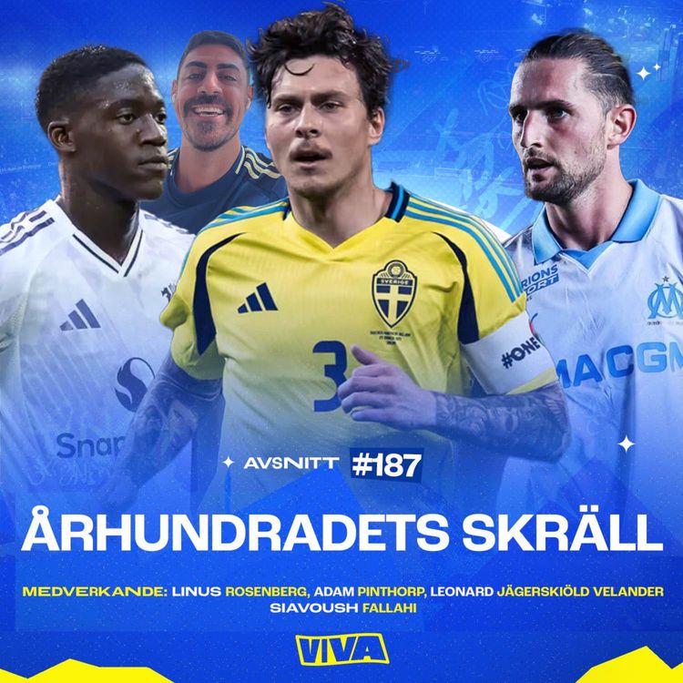 cover art for #187 Århundradets skräll