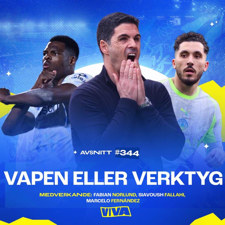 cover art for #344 Cringe-Arsenal tappar allt | Inter vaknade till slut | Blodiga smällen på Mbappé missades?