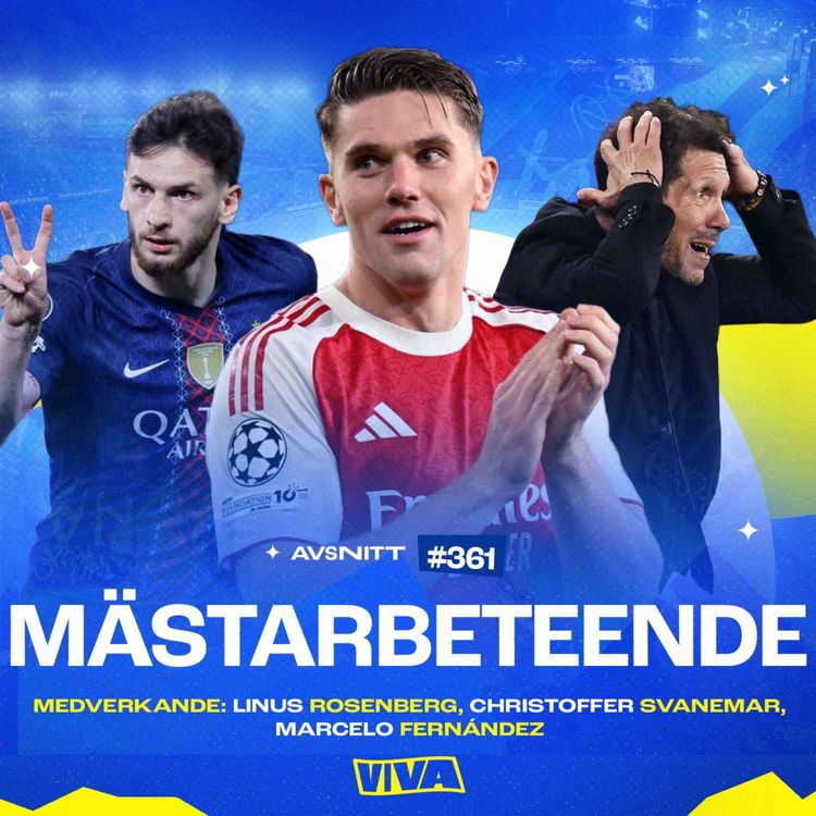cover art for #361 Arsenal till CL-final! | Allt inför sista semi-finalen i CL