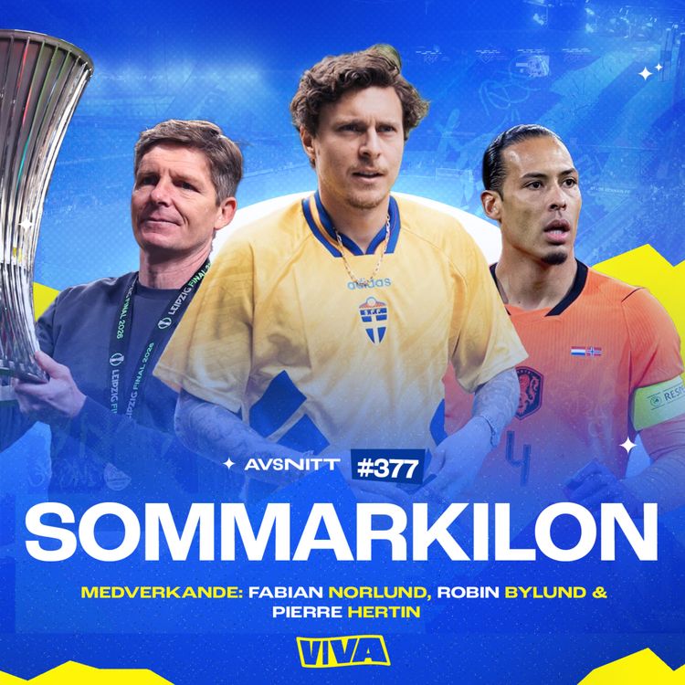 cover art for #377 Landslaget samlas inför VM | Crystal Palace vinner Conference League | Gordon till Barça