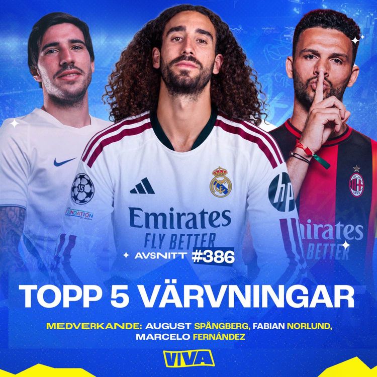 cover art for #386 Topp 5 övergångar i Europa hittills | Marcelos oväntade 1:a