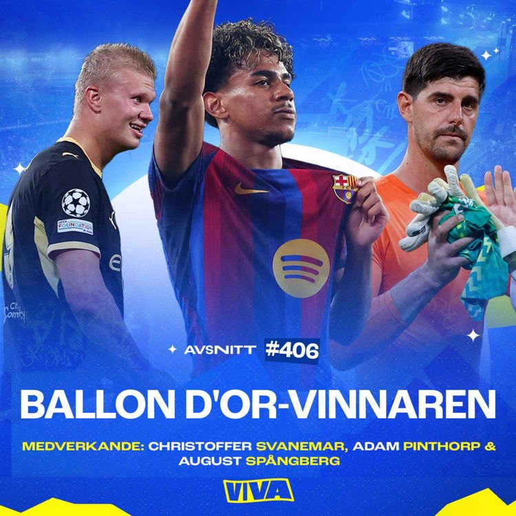 cover art for #406 Dåliga Real Madrid vinner mot Inter | Haaland mot 1000 mål | Han vinner Ballon d'Or