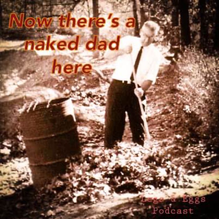 cover art for Now there's a naked dad here 