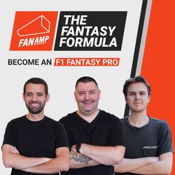cover art for The Fantasy Formula, an F1 Fantasy Podcast