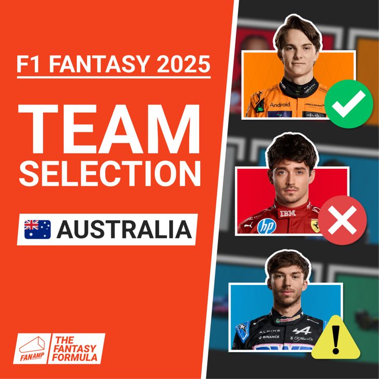 cover art for F1 Fantasy: Best Lineups for the Australian GP 2025 | The Fantasy Formula
