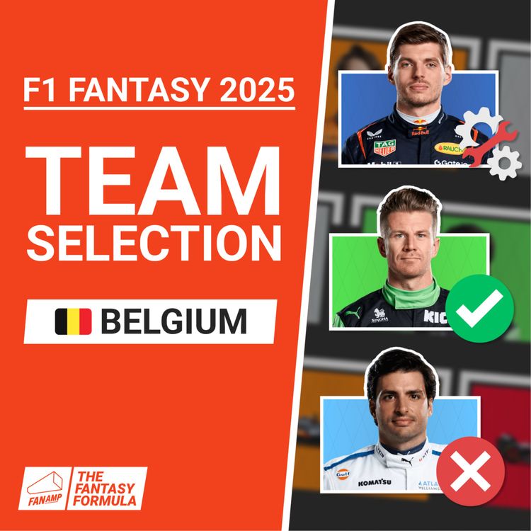 cover art for F1 Fantasy: Best Lineups for the Belgian GP 2025 | The Fantasy Formula