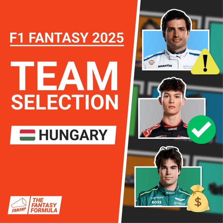 cover art for F1 Fantasy: Best Lineups for the Hungarian GP 2025 | The Fantasy Formula