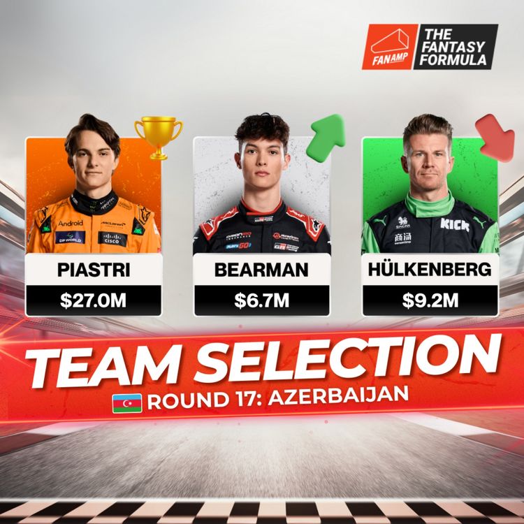 cover art for F1 Fantasy: Best Lineups for the Azerbaijan GP 2025 | The Fantasy Formula