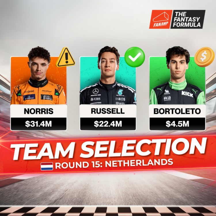 cover art for F1 Fantasy: Best Lineups for the Dutch GP 2025 | The Fantasy Formula