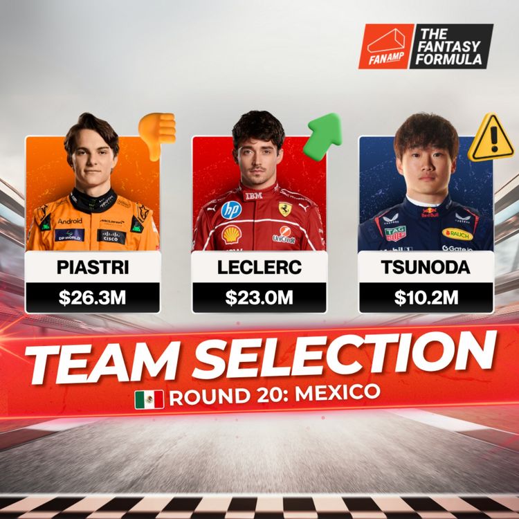 cover art for F1 Fantasy: Best Lineups for the Mexican GP 2025 | The Fantasy Formula