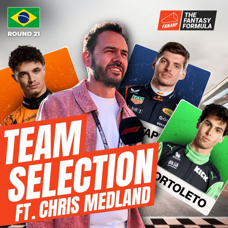 cover art for F1 Fantasy: Best Lineups for the Brazilian GP 2025 (ft. Chris Medland) | The Fantasy Formula