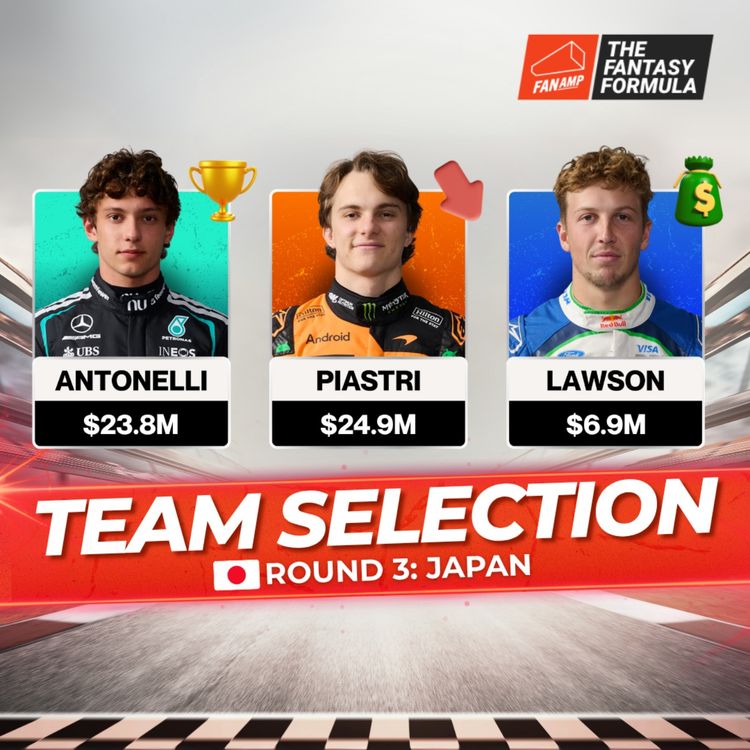 cover art for F1 Fantasy: Best Lineups for the Japanese GP 2026 | The Fantasy Formula