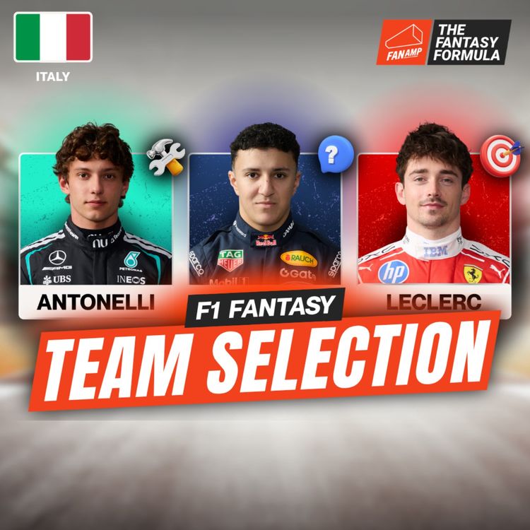 cover art for Antonelli’s Penalty ➡️ Monster Monza Weekend? | Italian GP Best Lineups | F1 Fantasy