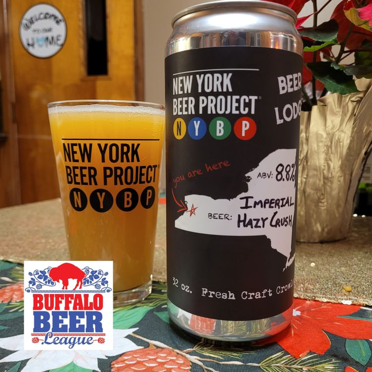 cover art for 31 Imperial Hazy Crush - New York Beer Project