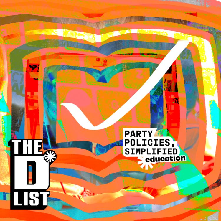 cover art for Party policies, simplified: Education