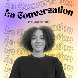 cover art for la conversation - by héloïse