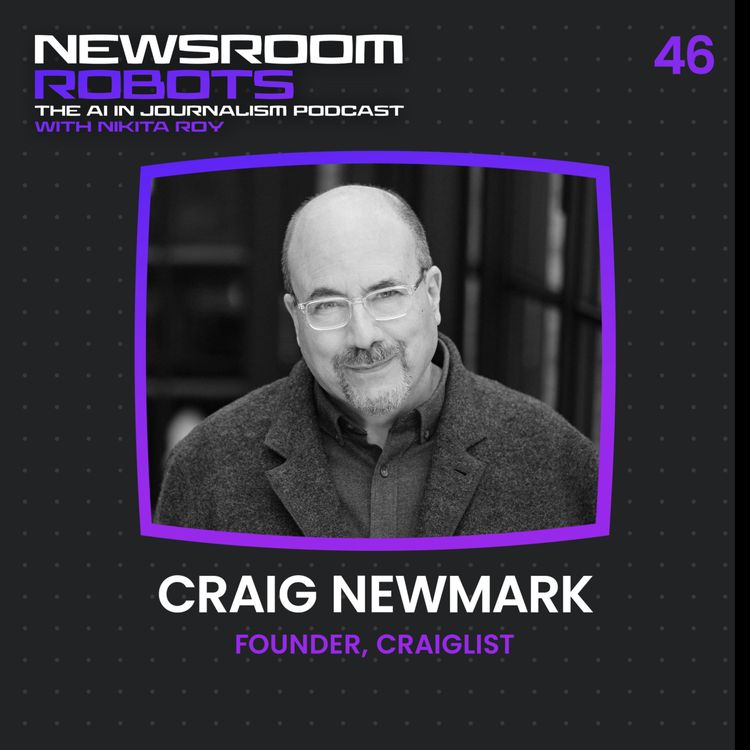 cover art for Craig Newmark: Philanthropy's Role in Supporting Journalism in the AI Era