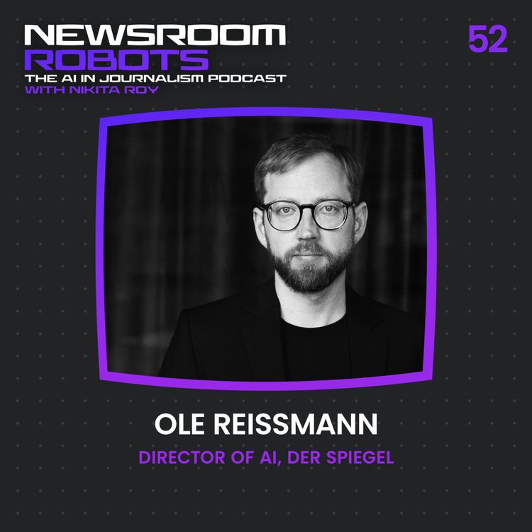 cover art for Ole Reissmann: Revolutionizing a Legacy Newsroom with AI at Germany's Der Spiegel