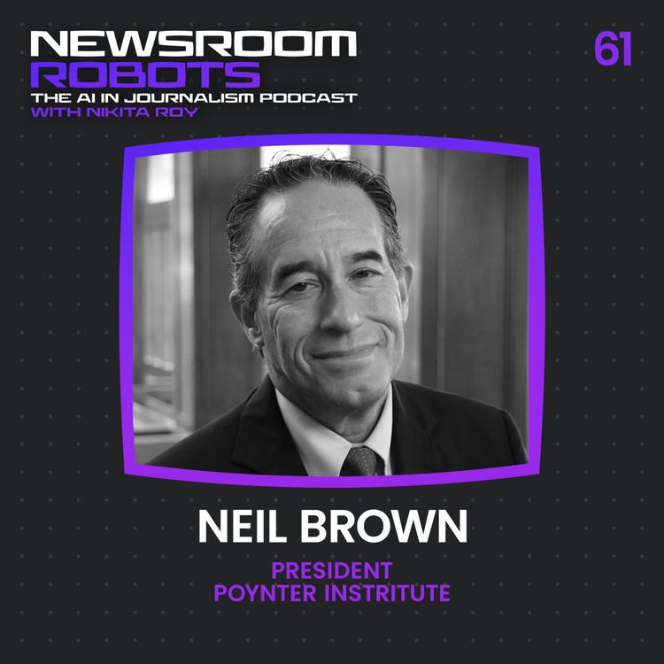 cover art for Neil Brown: The Pulitzer Prizes, AI Transparency, and Journalism’s Next Evolution
