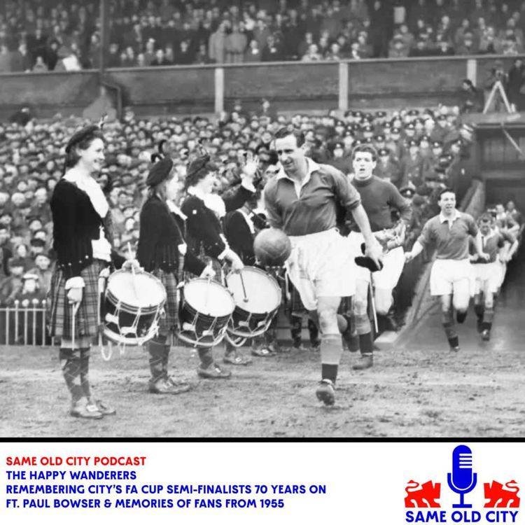 cover art for The Happy Wanderers: remembering City's FA Cup semi-finalists 70 years on
