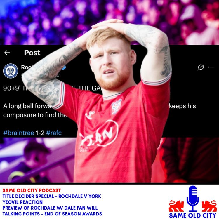 cover art for Title decider special - Rochdale v York