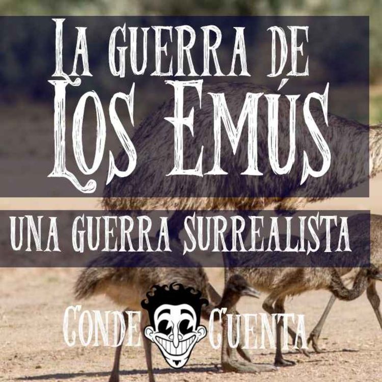 cover art for El conde Cuenta: La Guerra de los Emús