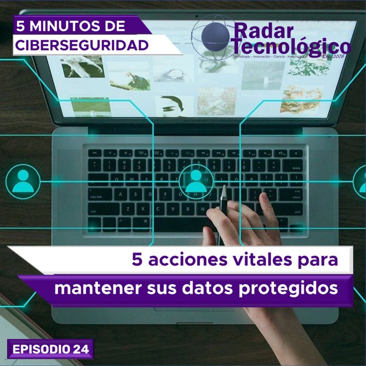 cover art for 5 acciones vitales para mantener sus datos protegidos