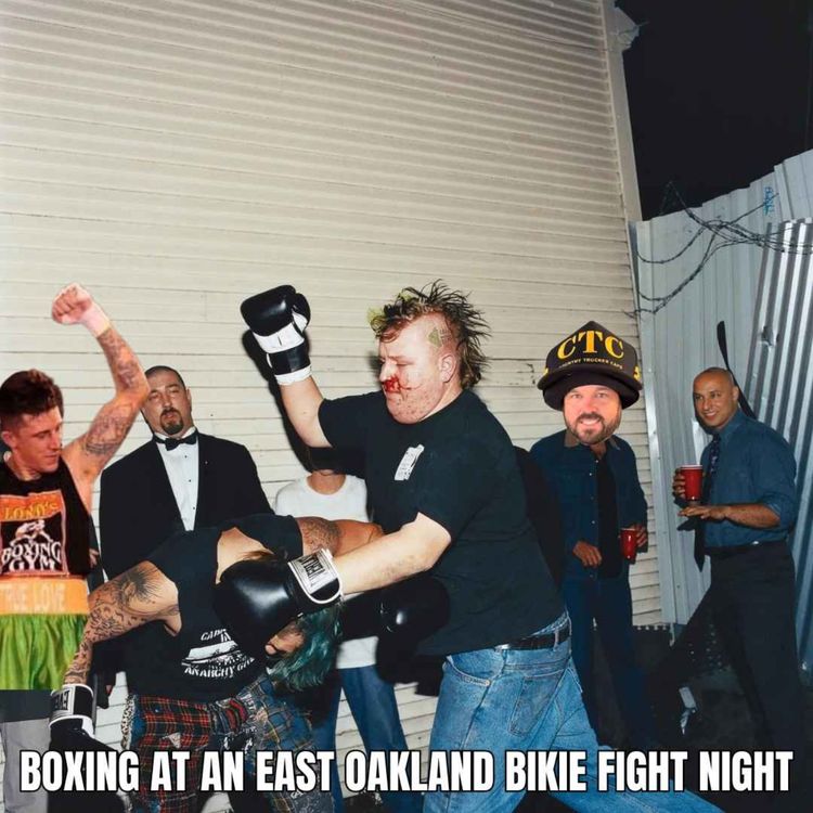 cover art for I Boxxed At An East Oakland Outlaw Bikie Fight Night