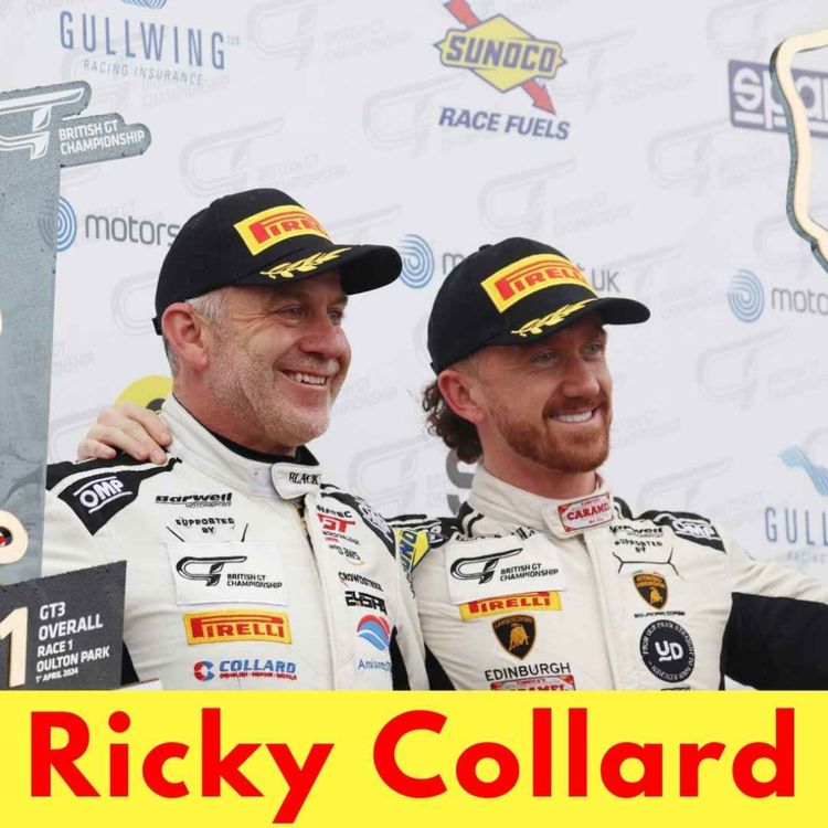 cover art for Dodging Bulls, Donuts with Vettel & Billion-Dollar Dreams – Ricky Collard Unleashed