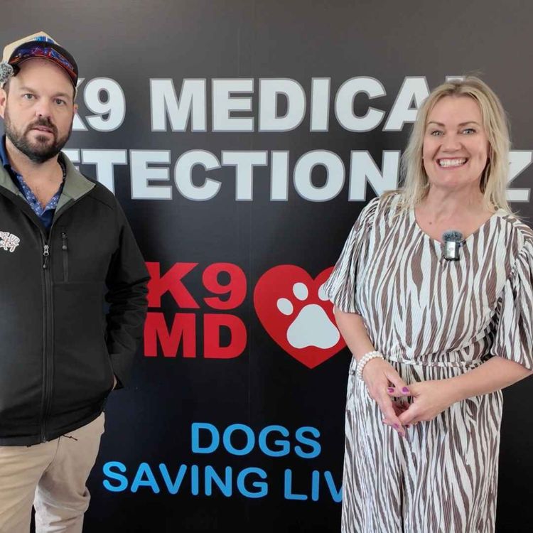 cover art for Dogs, Science & Saving Lives — with Melanie Kerr