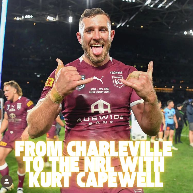 cover art for From Charleville to the NRL w/ Kurt Capewell