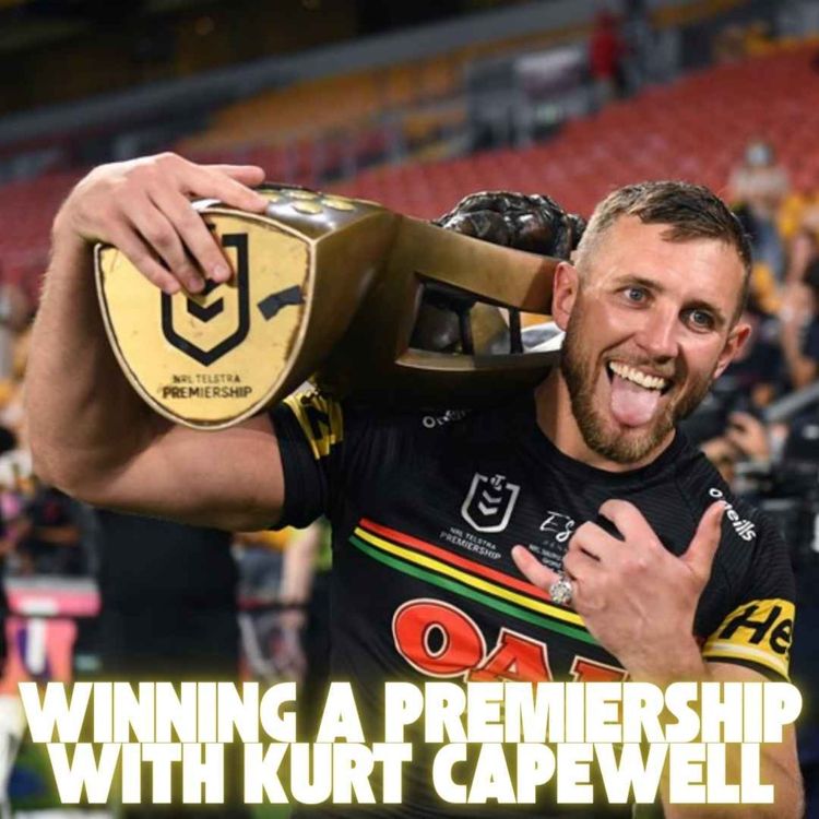 cover art for Winning a Premiership & The Mad Panthers Backstage Yarns